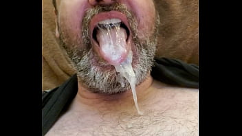 Preview 2 of Ashley Milton Keynes - Cumlord Blowing Bubbles with a Mouthful of Goo