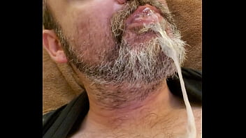 Preview 3 of Ashley Milton Keynes - Cumlord Blowing Bubbles with a Mouthful of Goo