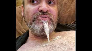 Preview 4 of Ashley Milton Keynes - Cumlord Blowing Bubbles with a Mouthful of Goo