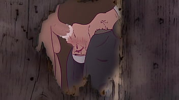 Preview 4 of Xxxtrans Con Mujer - A nun imagines being fucked in front and behind in a prayer booth ! Hentai , Cartoon , Parody ! 2025