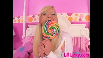 Preview 1 of Best Blonde Part 3 - Lil Lexy masturbates using her big lolly