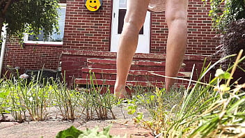 Preview 1 of Stepsister Lost Bet And Fuck - KINKY OUTDOOR NAKED GAMES LEADS TO A SHAKING ORGASM