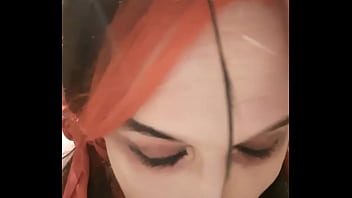 Preview 4 of Raquel Fan - Gothic Jasmine Rose Giving Sensual Blowjob