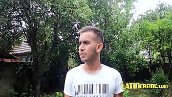 Preview 1 of Japanese Twink Molested Gau - Latin Twink Waits For His Lover In The Woods