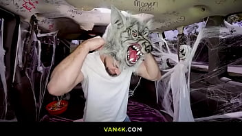 Preview 1 of Sunny Hot Xx - Britt Blair&#039_s halloween fuck in the bangbus