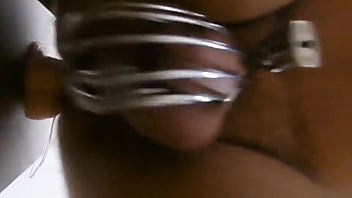 Preview 4 of Www Sex From Russia Com - Cynthia shemale chastity fuck suck and dildo