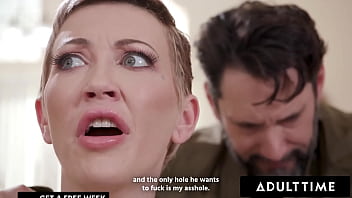 Preview 1 of Sexce Sex - ADULT TIME - Cheating MILF Adira Allure Gets Dripping Anal Creampie From Husband&#039_s Best Friend!