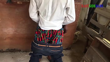 Preview 1 of Daguthar Ass - I caught my wife red handed with my landlord fucking outdoor