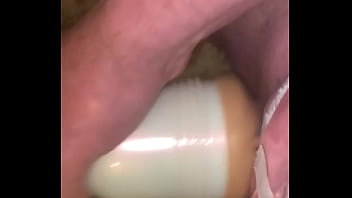 Preview 2 of Desh Xx Open Video - Fucking my fleshlight in plastic panties