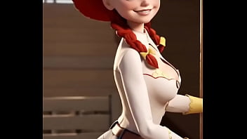 Preview 2 of Boy His Real Sister - Toy Story Jessie Mu&ntilde_eca