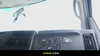 Preview 1 of Pamilly Stod - Horny chick Graycee Baybee fucks for money in the bangbus