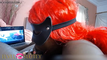 Preview 3 of Brutal Pussy Hole - Ebony blowjob addict Ms Fufu playfully sucking dick for 1h 20 min long - Part 6