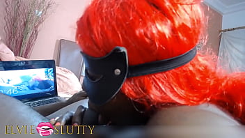 Preview 4 of Brutal Pussy Hole - Ebony blowjob addict Ms Fufu playfully sucking dick for 1h 20 min long - Part 6