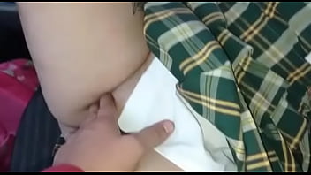 Preview 4 of Doctor Touch Clit - I&#039_m going to pick up my wife&#039_s &quot_step&quot_ niece after school and in the car I take advantage and touch her pussy until I make her lubricate with my fingers...