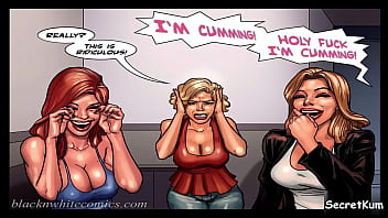 Preview 3 of A Girl Fucked With Three Guys - Art Class season #1 ep#3 - Big Ass shy gets hammered By Big Black Dick PAWG