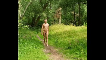 Preview 2 of Iki Kiinin Birbirini Sikmesi - Walk in the wood with happy end