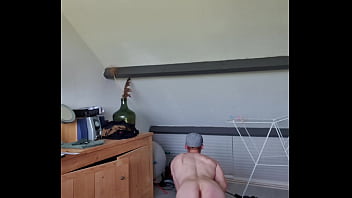 Preview 3 of Z Ave - Skinny guy posing Naked and spraying cum