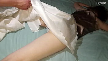 Preview 1 of Momes And Son Real Sexy Desi - Waking Up my Stepsister and Trying to FISTING HER Super Tight Pussy