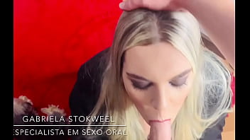 Preview 2 of Gal And Dog Sexx - Gabriela Stokweel - Boquete com a loira gostosa - Agende seu hor&aacute_rio comigo