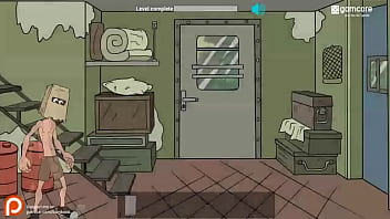 Preview 1 of Racy Angel Com 8 - Fuckerman Train | Flash Game by Bambook