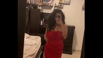 Preview 1 of Jav Family Kinks - Looking beautiful in this red dress