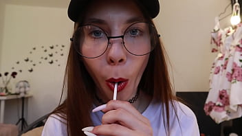 Preview 2 of Big Butts Doggie - Nothing Unusual,  Just Sucking Chupa Chups :)