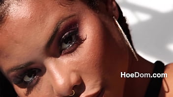 Preview 1 of Pole Dance Erotice Nude - Hot Ebony Rides A BBC And Does Anal