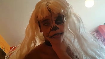 Preview 3 of Bua Son Ka Xnxx Hindi Dubbed - halloween suck or fuck (part 2)