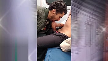 Preview 3 of Teen Sex Anal With Father - En el metro
