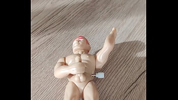 Preview 3 of Partially Clothed - Modern toy - masturbating man