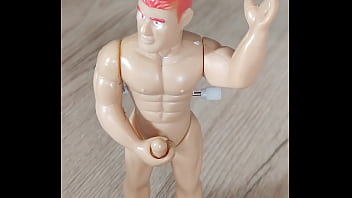 Preview 1 of Partially Clothed - Modern toy - masturbating man