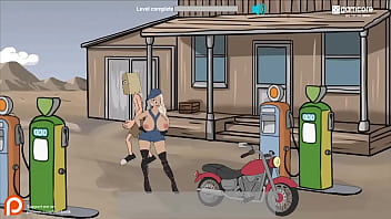 Preview 1 of Des Tee - Fuckerman Petrol Station | Flash Game by Bambook