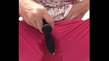 Preview 3 of Canndid Asses - Using my vibrator to squirt in my pants