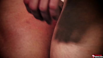 Preview 4 of Pilipino Boobs - Fistingferno.com - Hot 3some fun with Devin Franco,  Grant Ducati and Lucas Leon. Bound tightly in shrink wrap and feet away from a chained up Lucas,  Grant is ready to surrender to every command that Devin Franco says