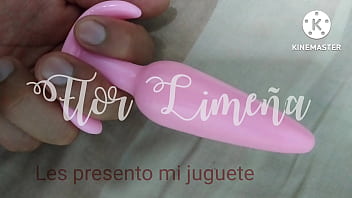 Preview 2 of Step Sis Full Moves - Flor lime&ntilde_a jugando con un plug anal