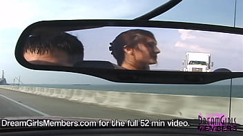 Preview 3 of Jvvv Xxx - Topless In My Convertible Going Over The Skyway Bridge