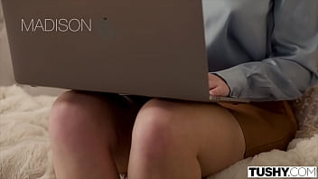 Preview 1 of Download Vidio Bf Xx - TUSHY Anal-curious Petite Blonde Madison seduces her boss