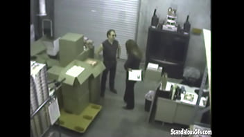 Preview 1 of Tppn 038 - Couple having Blowjob at warehouse