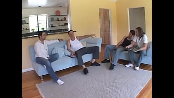Preview 1 of Riya Khatun - Lusty girl was scored to make sex with four guys at one time