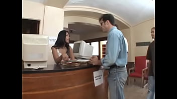 Preview 1 of 16 Sis - Three horny fellows crash the yoghurt truck on face of Asian babe