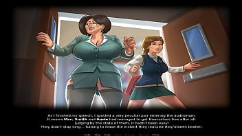 Preview 4 of Dasing Xbidos - Summertime Saga Sex scene - Miss Dewitt gave Student a Blowjob in the Auditorium