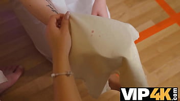 Preview 2 of Fast Timr Xxx - VIP4K. Man humps the mature woman among happy girls and men around