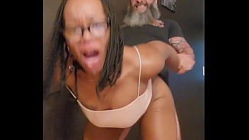 Preview 3 of Siri Sex Hd - Ebony whore getting gagged and fucked by her white master