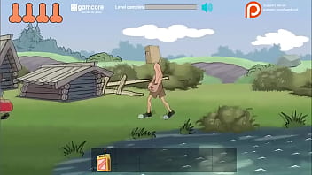 Preview 1 of Old Dactor Fuck - Fuckerman Russian Village | Flash Game by Bambook