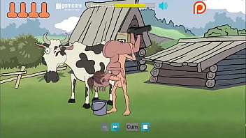 Preview 4 of Old Dactor Fuck - Fuckerman Russian Village | Flash Game by Bambook