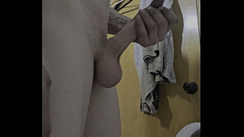 Preview 3 of Massage Flick Com - Rubing my cock in and out of the shower