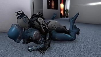 Preview 4 of Hide Sax Bf - Warframe Futa Nova Doggystyle With Mag