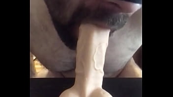 Preview 2 of Xxx Saxec Video - Deep throating my dildo