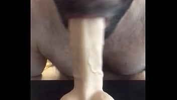 Preview 3 of Xxx Saxec Video - Deep throating my dildo
