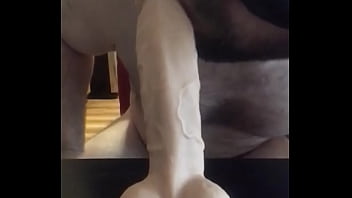 Preview 1 of Xxx Saxec Video - Deep throating my dildo